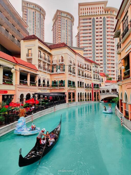 New Modern Venice Best View And Balcony, Fast Wifi At Mckinley Hill 1Br Interconnected To Venice Grand Canal Mall Manila Exteriér fotografie