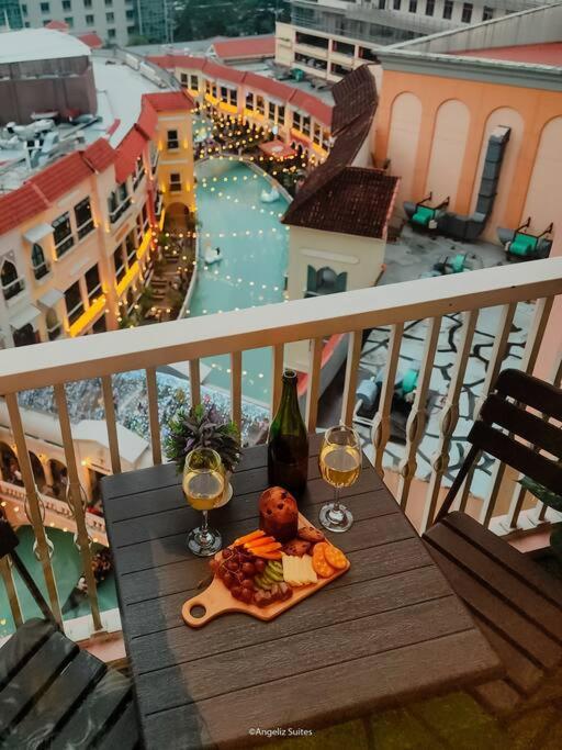 New Modern Venice Best View And Balcony, Fast Wifi At Mckinley Hill 1Br Interconnected To Venice Grand Canal Mall Manila Exteriér fotografie