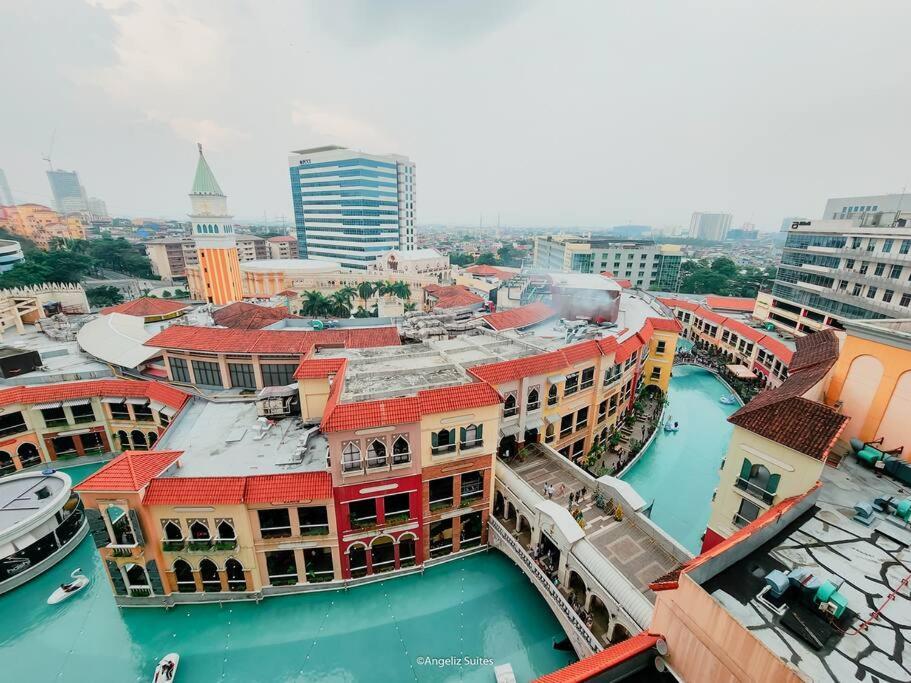 New Modern Venice Best View And Balcony, Fast Wifi At Mckinley Hill 1Br Interconnected To Venice Grand Canal Mall Manila Exteriér fotografie