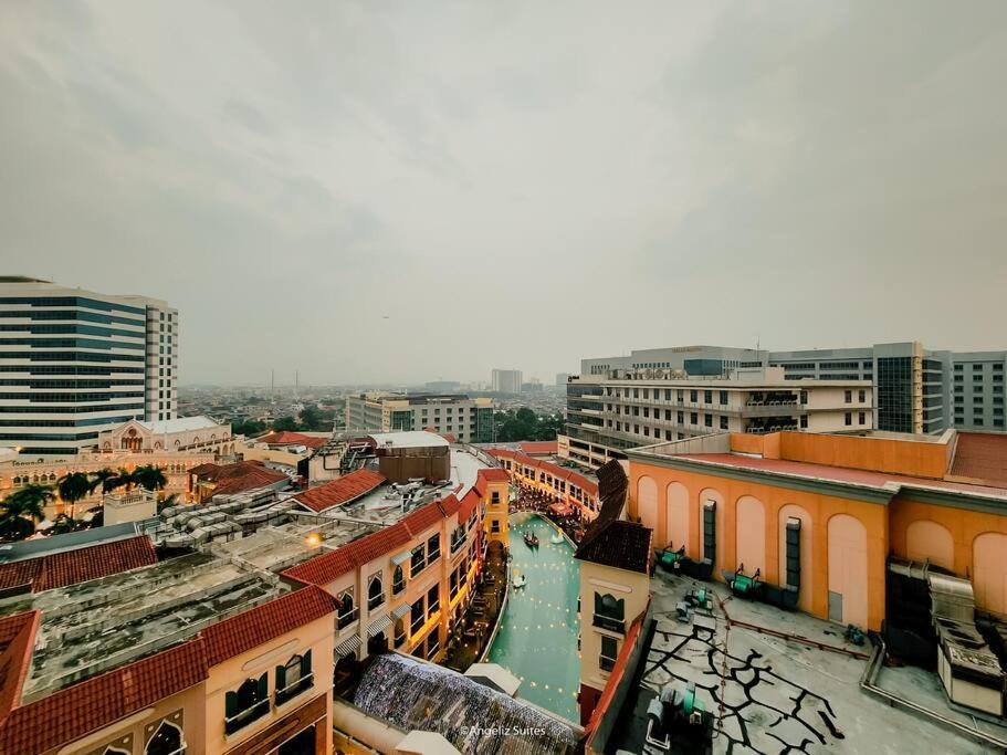 New Modern Venice Best View And Balcony, Fast Wifi At Mckinley Hill 1Br Interconnected To Venice Grand Canal Mall Manila Exteriér fotografie