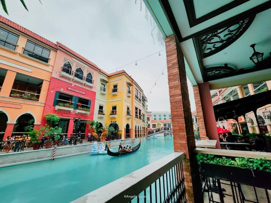 New Modern Venice Best View And Balcony, Fast Wifi At Mckinley Hill 1Br Interconnected To Venice Grand Canal Mall Manila Exteriér fotografie