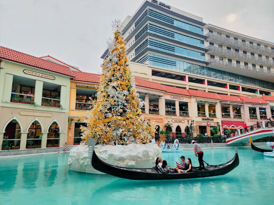 New Modern Venice Best View And Balcony, Fast Wifi At Mckinley Hill 1Br Interconnected To Venice Grand Canal Mall Manila Exteriér fotografie