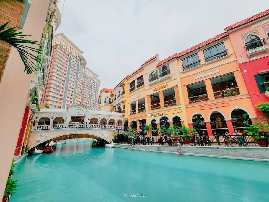 New Modern Venice Best View And Balcony, Fast Wifi At Mckinley Hill 1Br Interconnected To Venice Grand Canal Mall Manila Exteriér fotografie